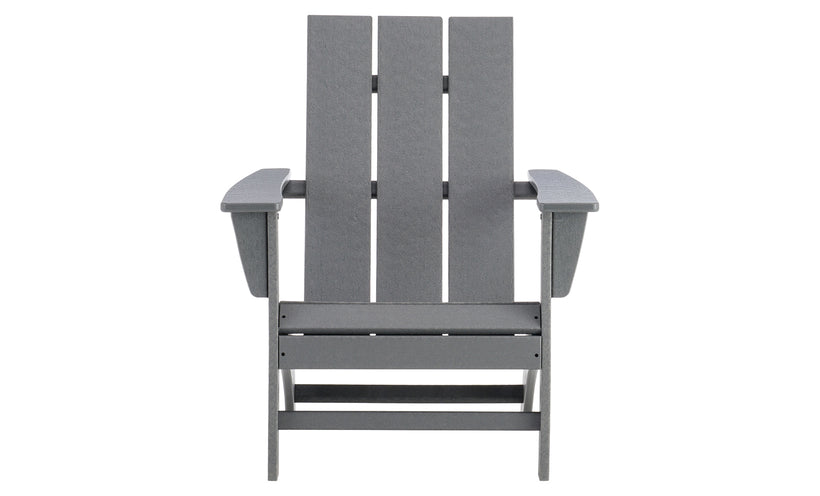 Slate Grey Modern Adirondack Chair